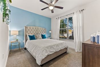 Spacious bedroom